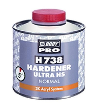 HB BODY H738 HARDENER Normal Ultra HS tužidlo 0,5l
